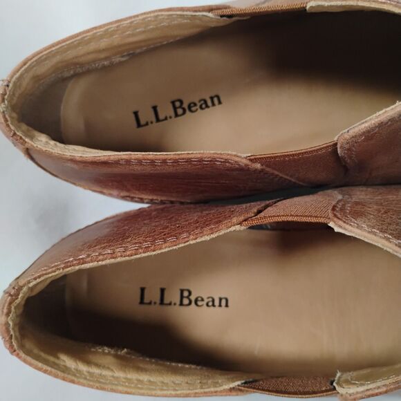 LL Bean Womens Westport Slip On Slide On Classic Old Money Preppy Shoes Boots 8M - Picture 2 of 8